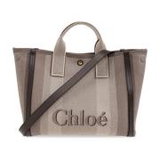 Chloé Väska Bär Medium Beige, Dam