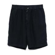 Brunello Cucinelli Blå Shorts för Män Blue, Herr