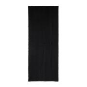 Liu Jo Jacquard Monogram Scarf Black, Dam