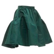 Alexander McQueen Pre-owned Pre-owned Polyester nederdelar Green, Dam