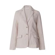 Busnel Pamela Linne Blazer Beige, Dam