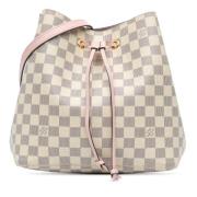 Louis Vuitton Vintage Pre-owned Canvas louis-vuitton-vskor White, Dam