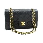 Chanel Vintage Pre-owned Laeder chanel-vskor Black, Dam