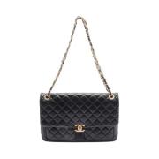 Chanel Vintage Pre-owned Laeder chanel-vskor Black, Dam