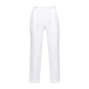 Kiton Vit Sasha Stilfull Skjorta White, Herr