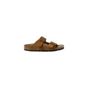 Birkenstock Sandaler i Läder Brown, Dam