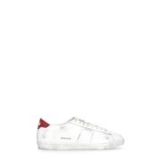 Golden Goose Vita Lädersneakers med Logodetalj White, Herr