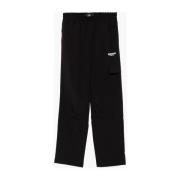 Represent Bomulls sweatpants med elastisk midja Black, Herr