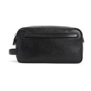 Brunello Cucinelli Nero Washbag Black, Herr