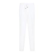 Brunello Cucinelli Vintage Tapered Pants White, Herr