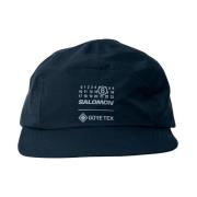 MM6 Maison Margiela Logo Motif Baseball Cap Black, Herr