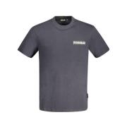 Napapijri Svart Bomull T-shirt Black, Herr