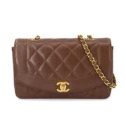 Chanel Vintage Pre-owned Laeder chanel-vskor Brown, Dam