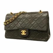 Chanel Vintage Pre-owned Laeder chanel-vskor Black, Dam