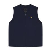 Lyle & Scott Lättvikts Gilet Jacka Blue, Herr