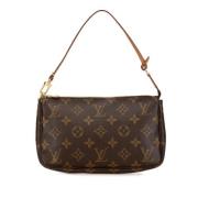 Louis Vuitton Vintage Pre-owned Canvas louis-vuitton-vskor Brown, Dam