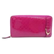 Gucci Vintage Pre-owned Laeder plnbcker Pink, Dam