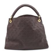 Louis Vuitton Vintage Pre-owned Canvas handvskor Brown, Dam