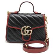 Gucci Vintage Pre-owned Laeder handvskor Black, Dam