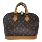 Louis Vuitton Vintage Pre-owned Canvas louis-vuitton-vskor Brown, Dam