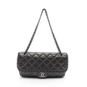 Chanel Vintage Pre-owned Laeder chanel-vskor Gray, Dam