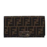 Fendi Vintage Pre-owned Canvas plnbcker Brown, Dam