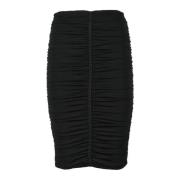 Givenchy Stretchy Viscose Blend Skirt Black, Dam