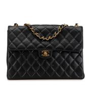 Chanel Vintage Pre-owned Laeder chanel-vskor Black, Dam