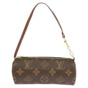 Louis Vuitton Vintage Pre-owned Canvas handvskor Brown, Dam