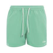 MC2 Saint Barth Grön Polyester Badkläder Boxerkostym Green, Herr