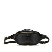 Louis Vuitton Vintage Pre-owned Laeder crossbodyvskor Black, Dam