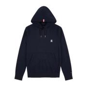 Tommy Hilfiger Blå Logo Hoodie Blue, Herr