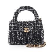 Chanel Vintage Pre-owned Canvas chanel-vskor Black, Dam