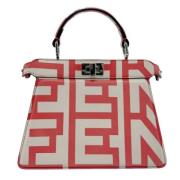 Fendi Vintage Pre-owned Laeder fendi-vskor Red, Dam