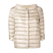 Herno Beige Stiliga Jackor Kollektion Beige, Dam