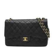 Chanel Vintage Pre-owned Laeder chanel-vskor Black, Dam