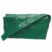 Bottega Veneta Vintage Pre-owned Laeder necessrer Green, Dam