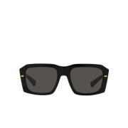 Dolce & Gabbana Klassiska Svarta Solglasögon Black, Unisex