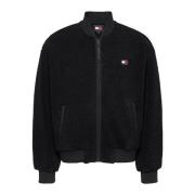 Tommy Jeans Svart Logopatchad Jacka Black, Herr