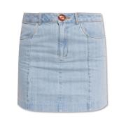 Gestuz Denimkjol Vella Blue, Dam