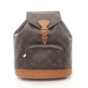 Louis Vuitton Vintage Pre-owned Canvas ryggsckar Brown, Dam