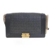 Chanel Vintage Pre-owned Laeder chanel-vskor Black, Dam