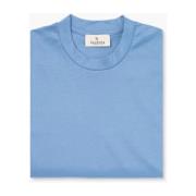 Valenza Interlock Supima T-shirt i Mid Blue Blue, Herr