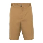 Lanvin Bruna Casual Shorts för Män Brown, Herr