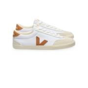 Veja Canvas Sneakers - Orange Detaljer White, Dam