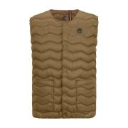 K-Way Quiltad Varm Gilet Brun Corda-M Brown, Herr