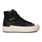 Philippe Model Sneakers Paris Haute Tennis Black, Dam