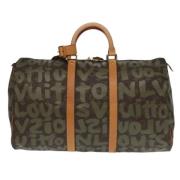 Louis Vuitton Vintage Pre-owned Canvas louis-vuitton-vskor Brown, Dam