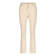 7 For All Mankind Bootcut-jeans Beige, Dam