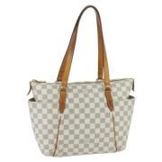 Louis Vuitton Vintage Pre-owned Canvas louis-vuitton-vskor White, Dam